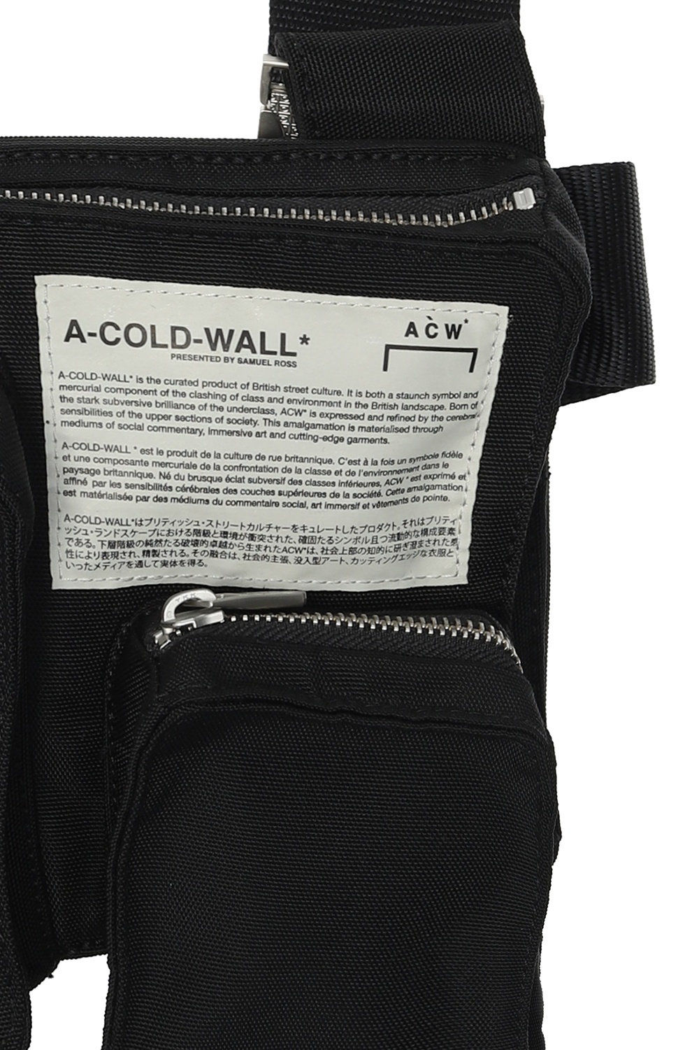 Black Patched shoulder bag A-COLD-WALL* - Vitkac Canada